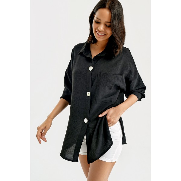 TEK CEPLİ 3 DÜĞMELİ GÖMLEK