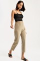 BELİ LASTİKLİ PANTOLON