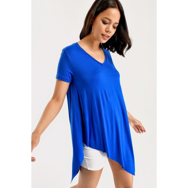 V YAKA ASİMETRİK TUNİK