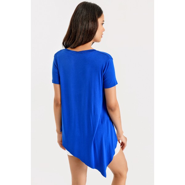 V YAKA ASİMETRİK TUNİK