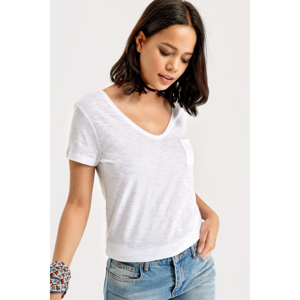 CEPLİ BİSİKLET YAKA TSHİRT