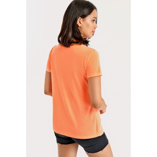 ÖNÜ PUL PAYETLİ TSHİRT