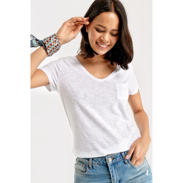 CEPLİ BİSİKLET YAKA TSHİRT